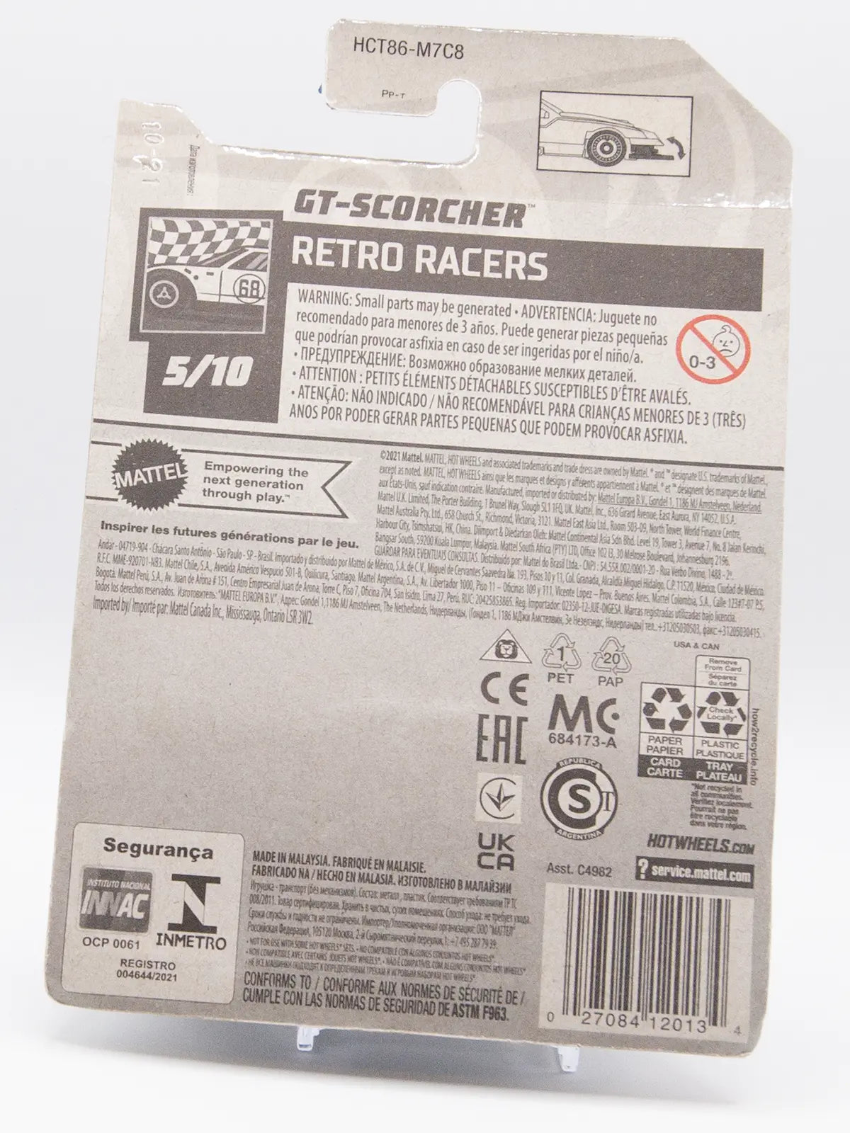 Hot Wheels GT‑Scorcher – Retro Racers 59/250