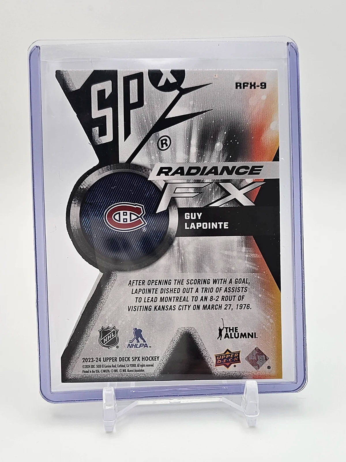 Guy Lapointe Upper Deck Radiance FX 2023 #RFX-9 085/949