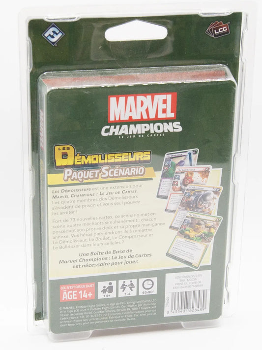 Paquet neuf scellé Marvel Champions Les Démolisseurs