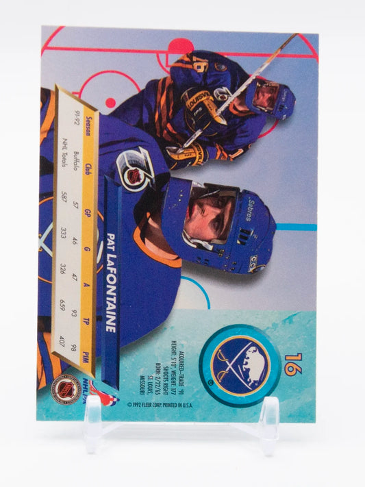 Pat LaFontaine Sabres Fleer Ultra 1993-94 #16