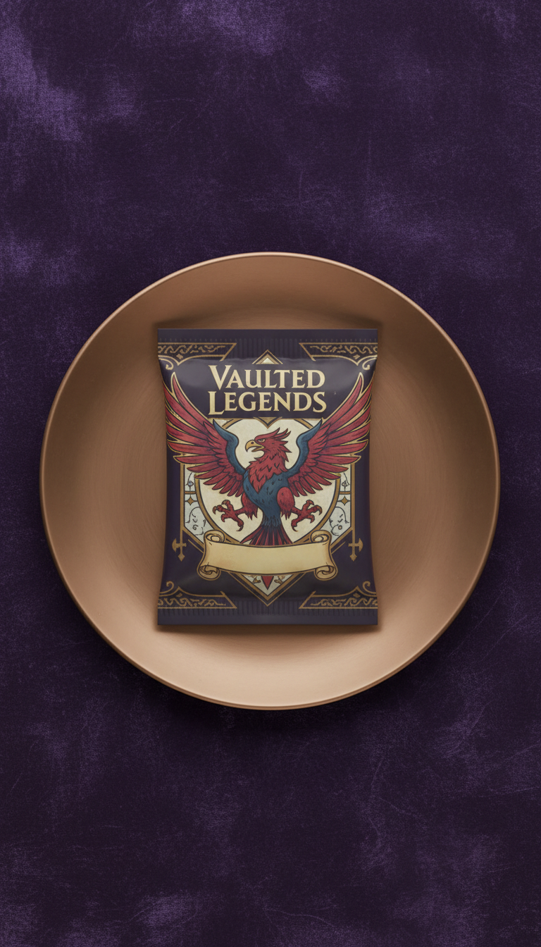 Booster Pack With Foil-Accent Packaging