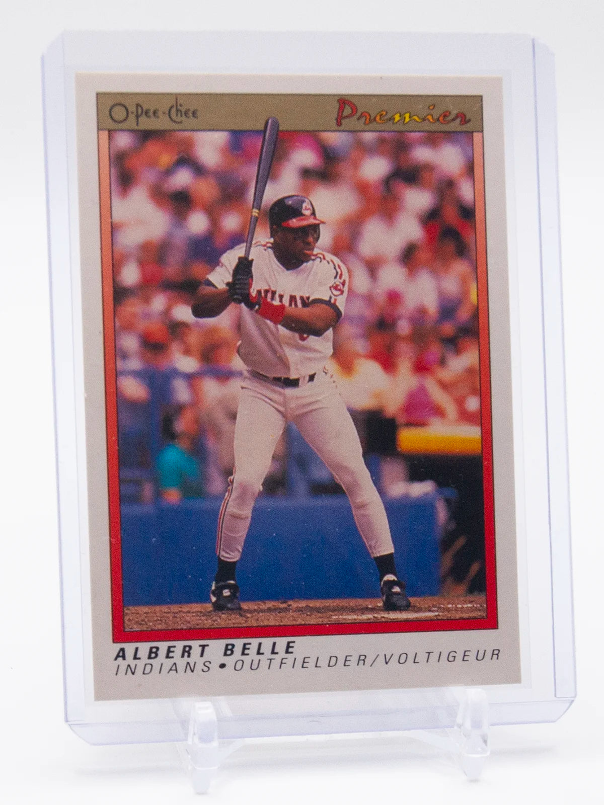 Albert Belle Indians O-Pee-Chee Premier 1991 #8