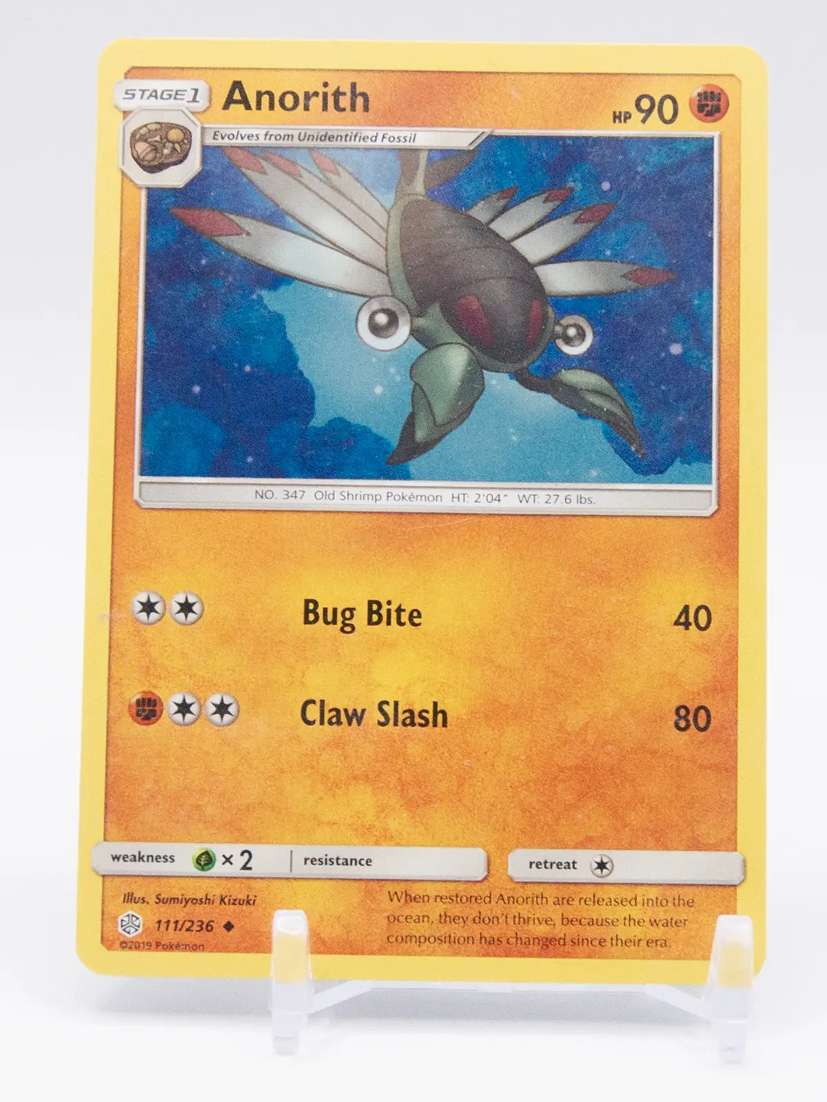 Anorith 2019 Pokémon Cosmic Eclipse #111/236
