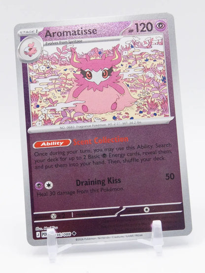 Aromatisse 2026 Pokémon Perfect Order #036/088 (Reverse Holo)
