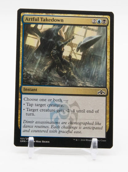 Artful Takedown 2018 MTG Guilds of Ravnica #151/259