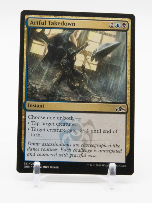 Artful Takedown 2018 MTG Guilds of Ravnica #151/259