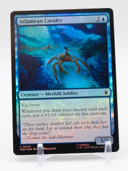 Atlantean Cavalry 2026 MTG Marvel Super Heroes #45 Foil
