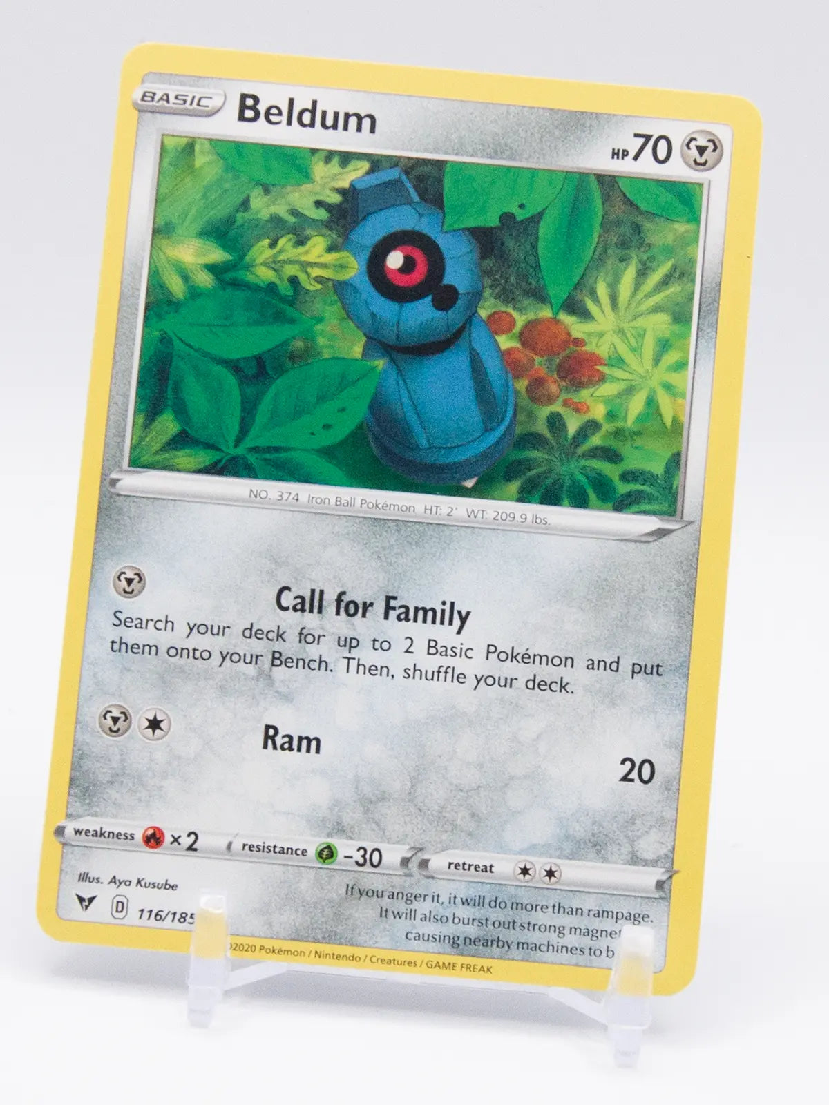 Beldum 2020 Pokémon Vivid Voltage #116/185