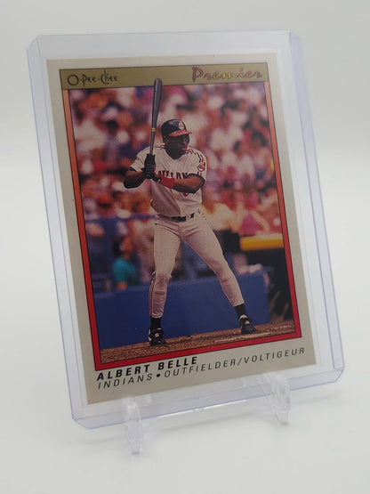 Albert Belle Indians O-Pee-Chee Premier 1991 #8
