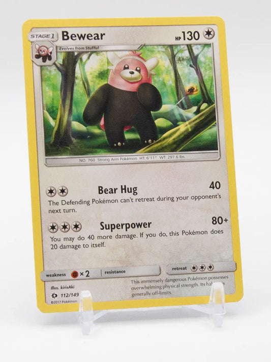 Bewear 2017 Pokémon Sun & Moon – Burning Shadows #112/149