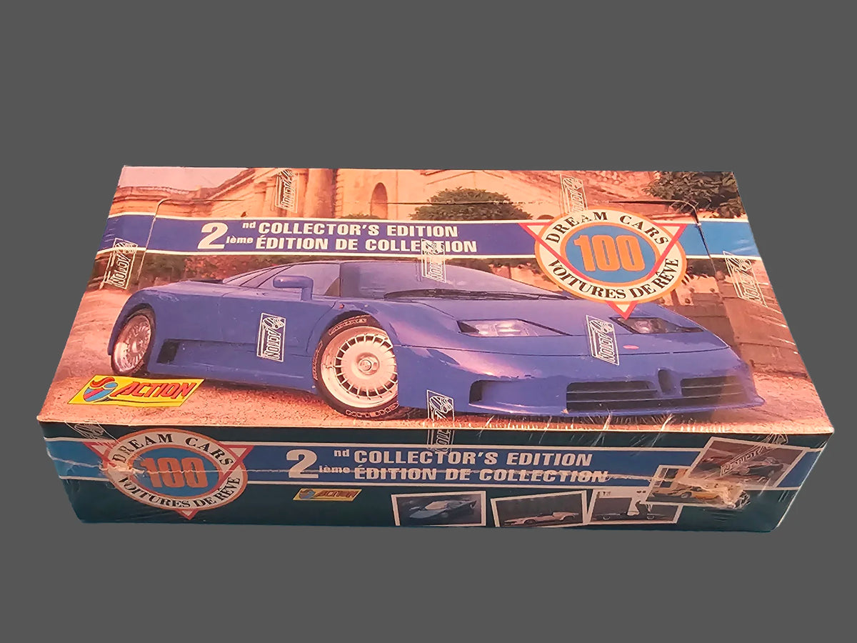 Boîte neuve scellée Panini Dream Cars 2nd Collector's Edition 1992