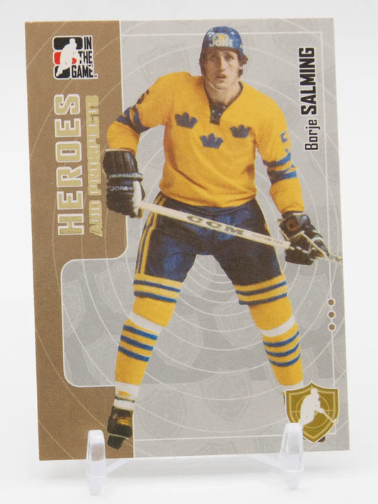 Borje Salming Sweden In the Game Heroes and Prospects 2005-06 #192