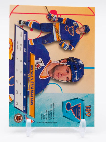 Brendan Shanahan Blues Fleer Ultra 1993-94 #189