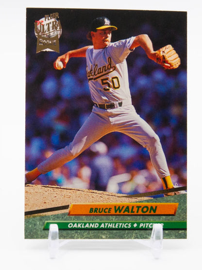 Bruce Walton Athletics Fleer Ultra Rookie 1992 #428