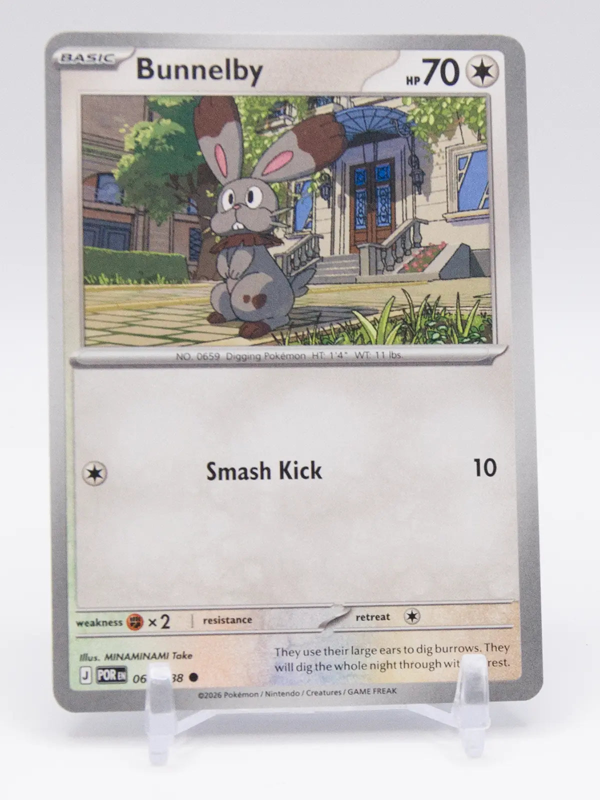 Bunnelby 2026 Pokémon Perfect Order #064/088