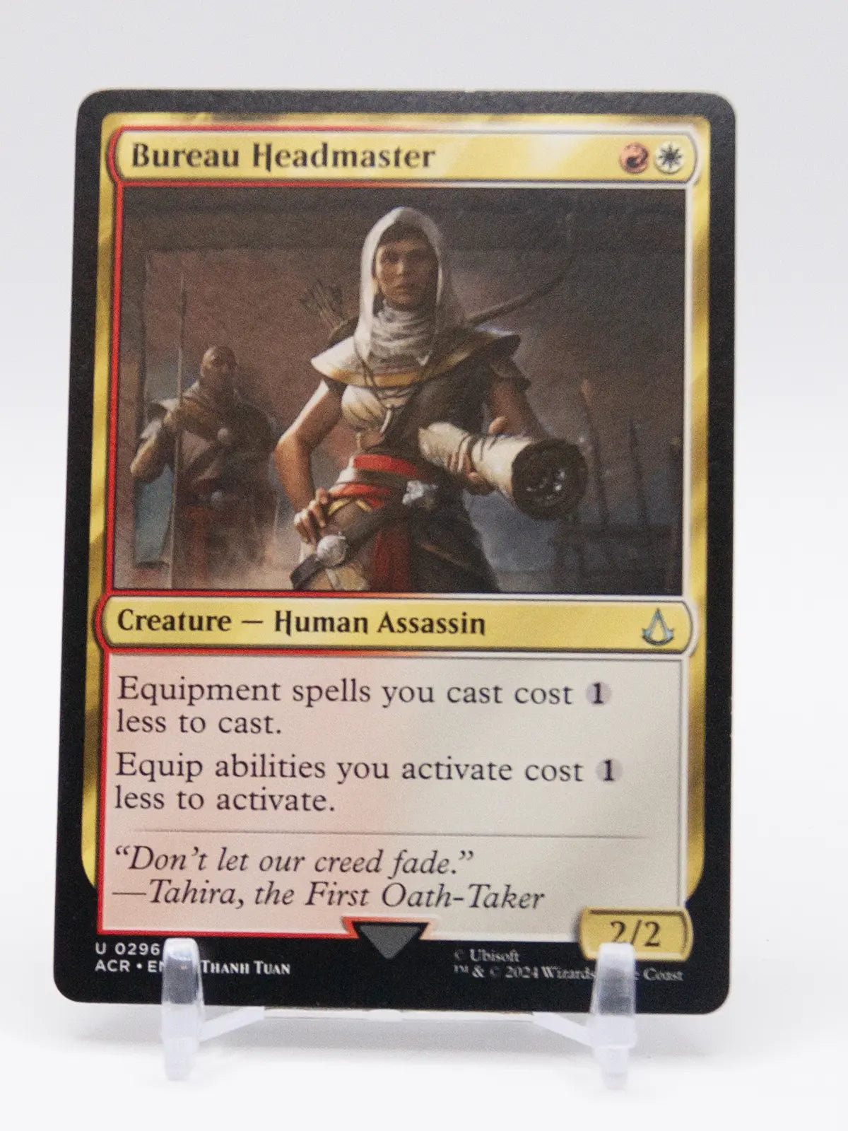 Bureau Headmaster 2024 MTG Assassin's Creed #296