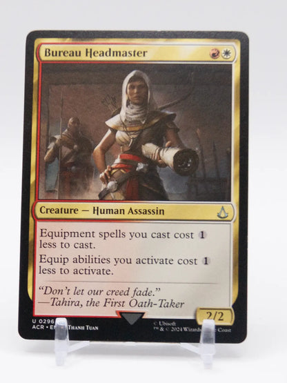 Bureau Headmaster 2024 MTG Assassin's Creed #296