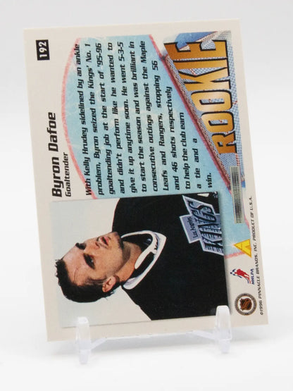 Byron Dafoe Kings Pinnacle Summit 1995-96 Rookie #192
