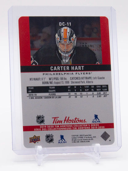 Carter Hart Flyers Upper Deck Tim Hortons 2019 #DC-11
