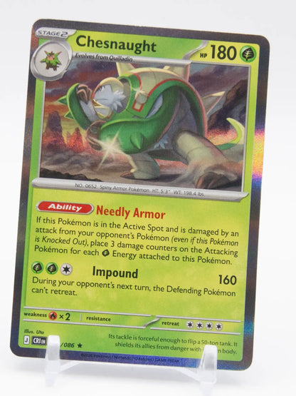 Chesnaught 2026 Pokémon Chaos Rising #007/086 (Holo)