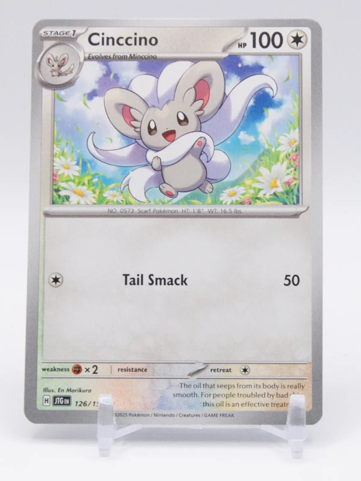 Cinccino 2025 Pokémon Journey Together #126/159