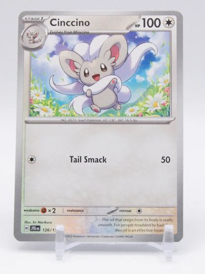 Cinccino 2025 Pokémon Journey Together #126/159
