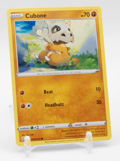 Cubone 2021 Pokémon Battle Styles #069/163