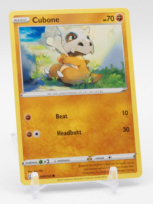 Cubone 2021 Pokémon Battle Styles #069/163