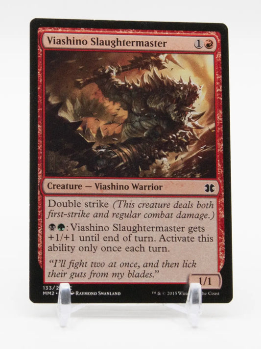 Viashino Slaughtermaster 2015 MTG Modern Masters 2015 #133/249