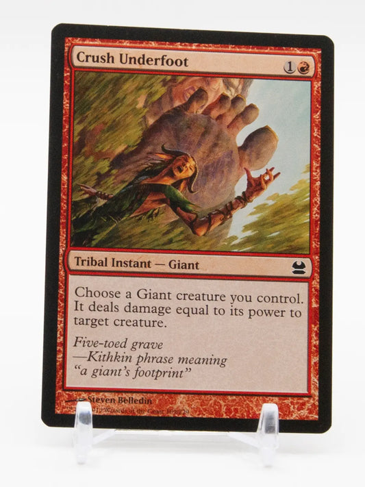 Crush Underfoot 2007 MTG Mordern Masters #109/229