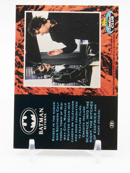 Catwoman Batman Returns Topps Stadium Club 1992 #30