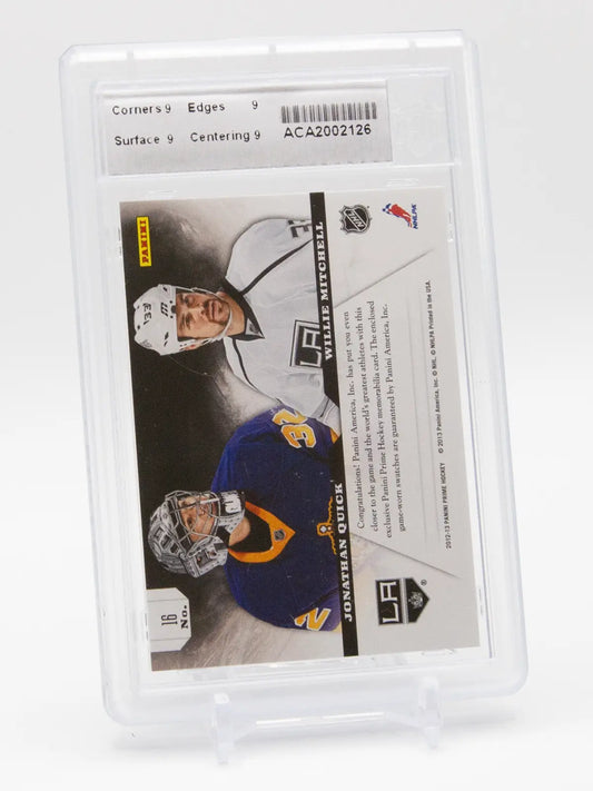Quick & Mitchell Kings Panini Prime 2013-14 #16 Limited 180/200 Graded ACA 9
