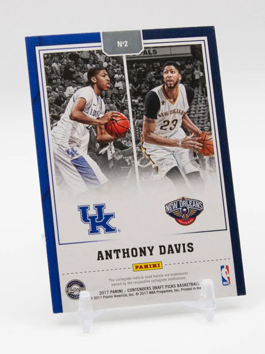 Anthony Davis Pelicans Panini Contenders Draft Picks 2017 #2