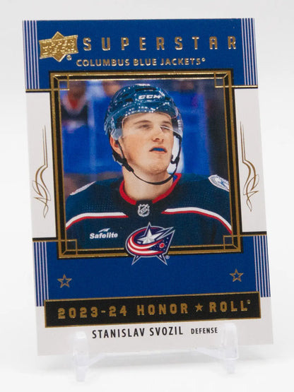 Stanislav Svozil Blue Jackets Upper Deck 2023‑24 Rookie #HR49