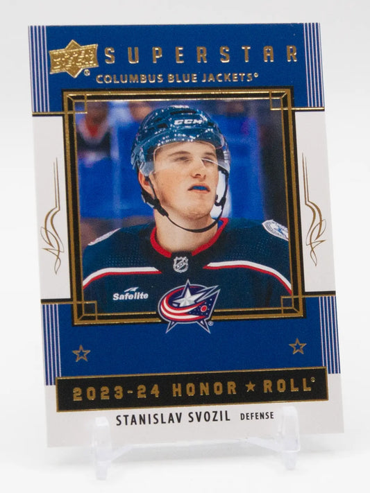 Stanislav Svozil Blue Jackets Upper Deck 2023‑24 Rookie #HR49