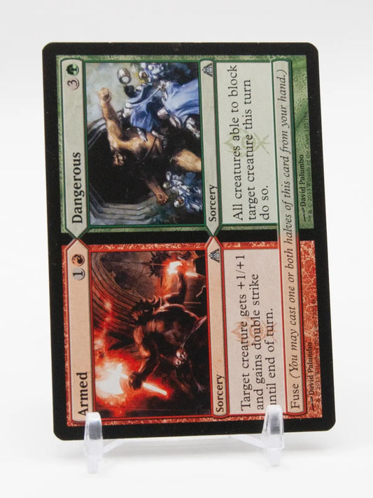 Armed // Dangerous Split Card 2013 MTG Dragon's Maze #122/156