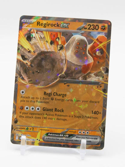 Regirock ex 2025 Pokémon Scarlet & Violet – Destined Rivals #101/182