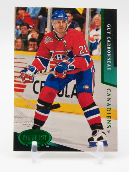 Guy Carbonneau Canadiens Parkhurst 1993‑94 #372 Emerald