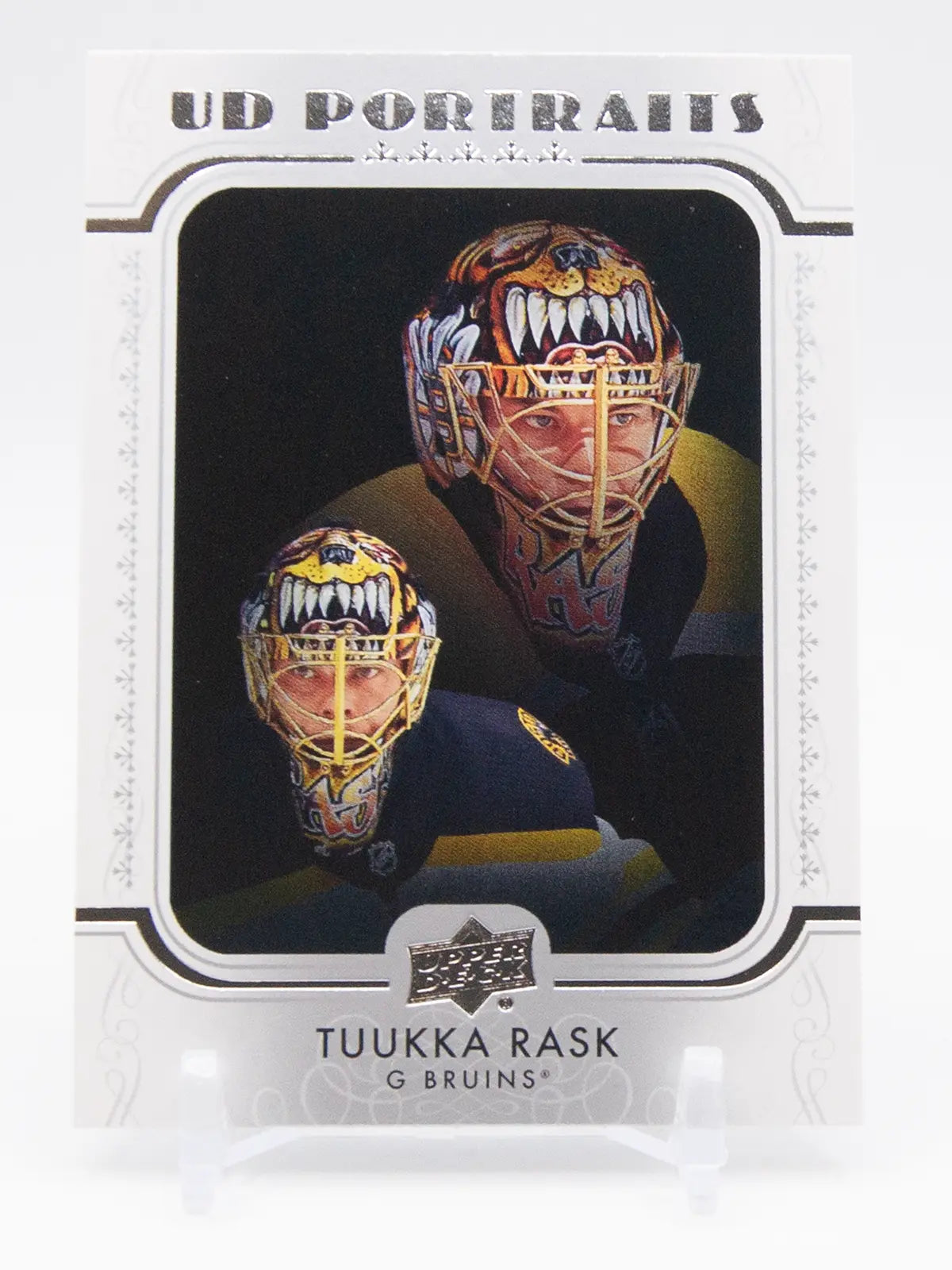 Tuukka Rask Bruins Upper Deck UD Portraits 2019-20 #P-33