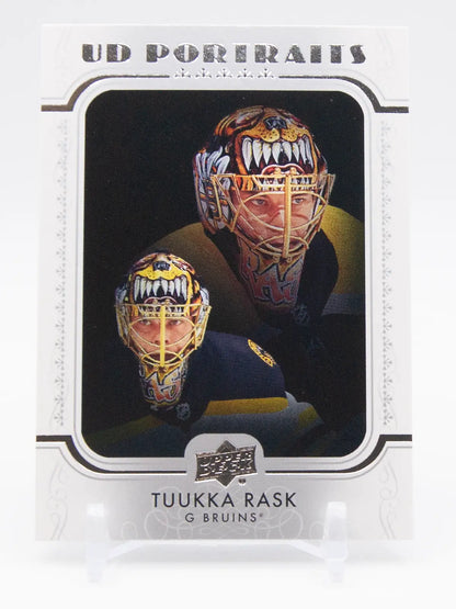 Tuukka Rask Bruins Upper Deck UD Portraits 2019-20 #P-33