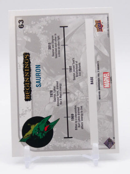 Sauron 2023 Marvel Beginnings Upper Deck #63