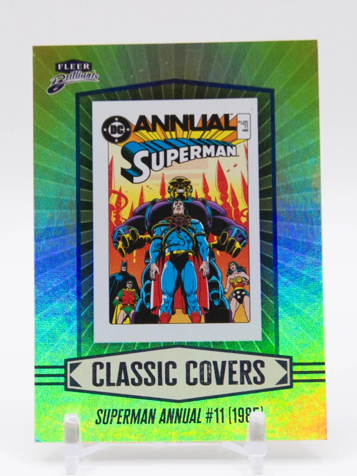 Superman Annual #11 (1985) 2015 DC Comics Classic Covers Fleer #CC-6