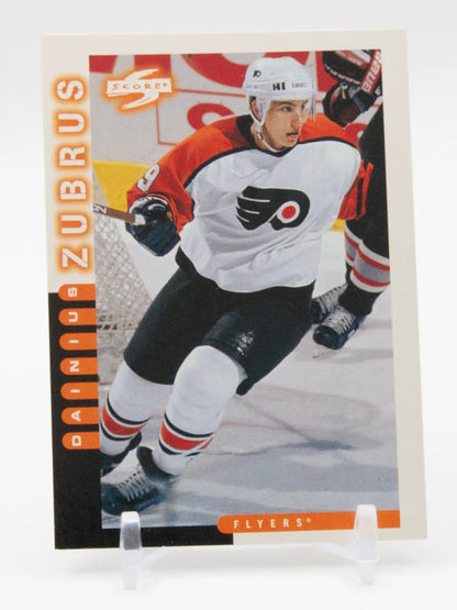 Dainius Zubrus Flyers Pinnacle Score 1996-97 Rookie #249