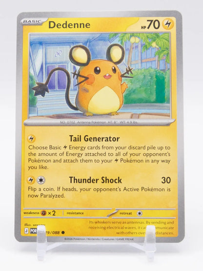 Dedenne 2026 Pokémon Perfect Order #029/088