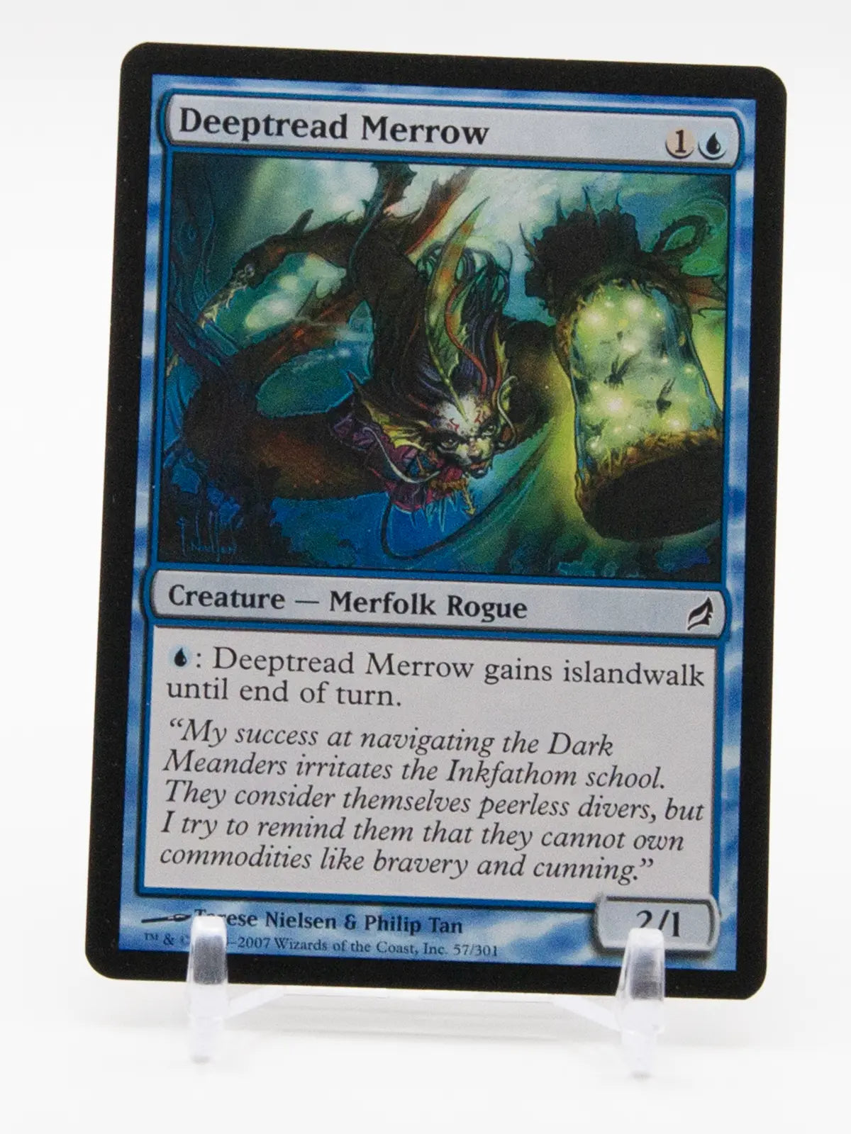 Deeptread Merrow 2007 MTG Lorwyn #57/301