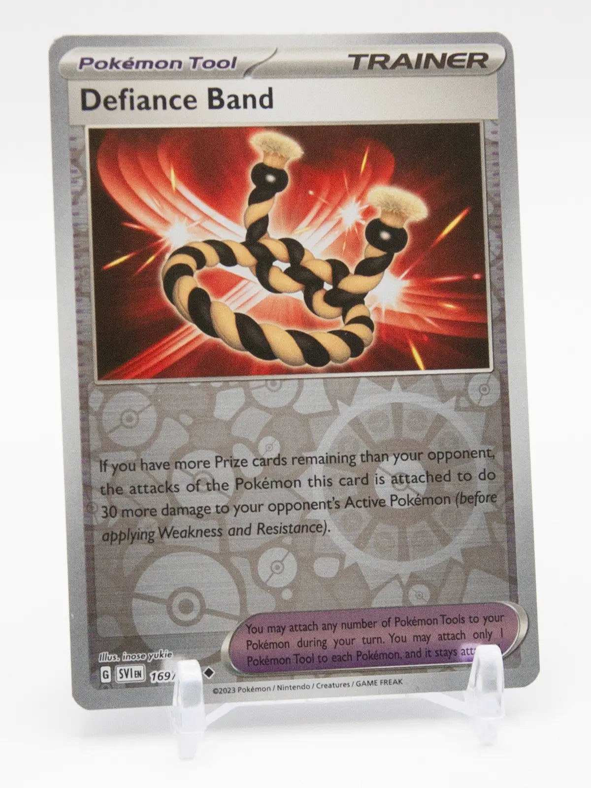 Defiance Band 2023 Pokémon Scarlet & Violet #169/198 (Reverse Holo)