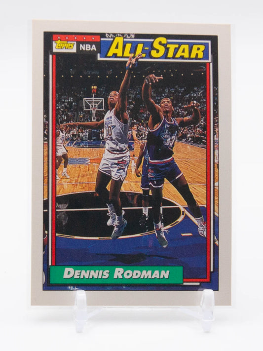 Dennis Rodman Spurs Topps 1991-92 #117
