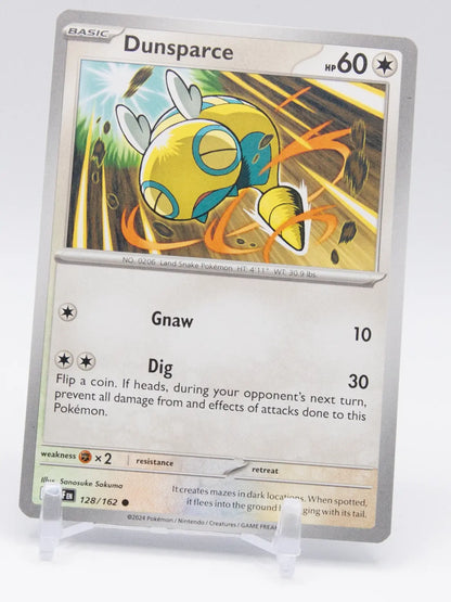 Dunsparce 2024 Pokémon Temporal Forces #128/162