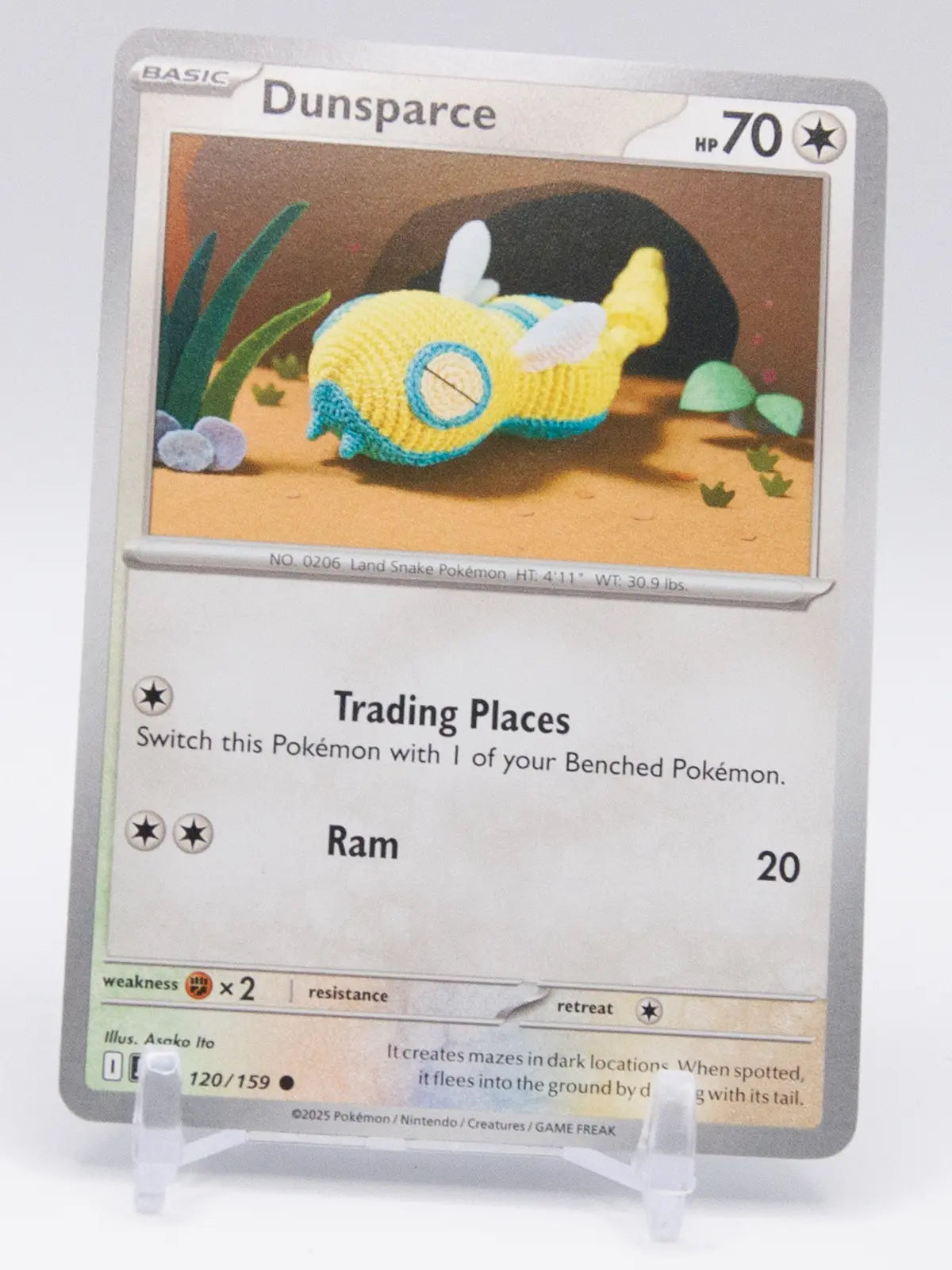 Dunsparce 2025 Pokémon Journey Together #120/159