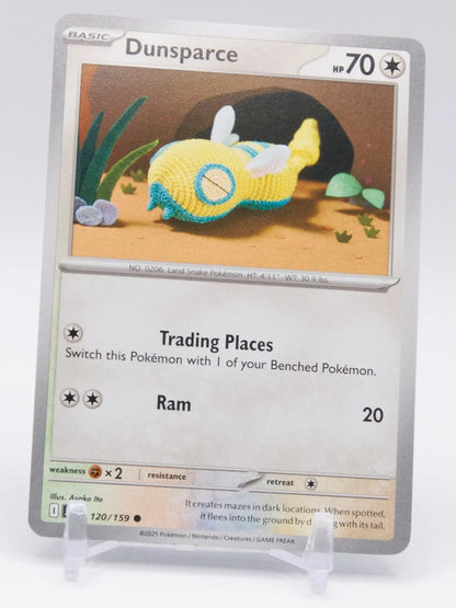 Dunsparce 2025 Pokémon Journey Together #120/159